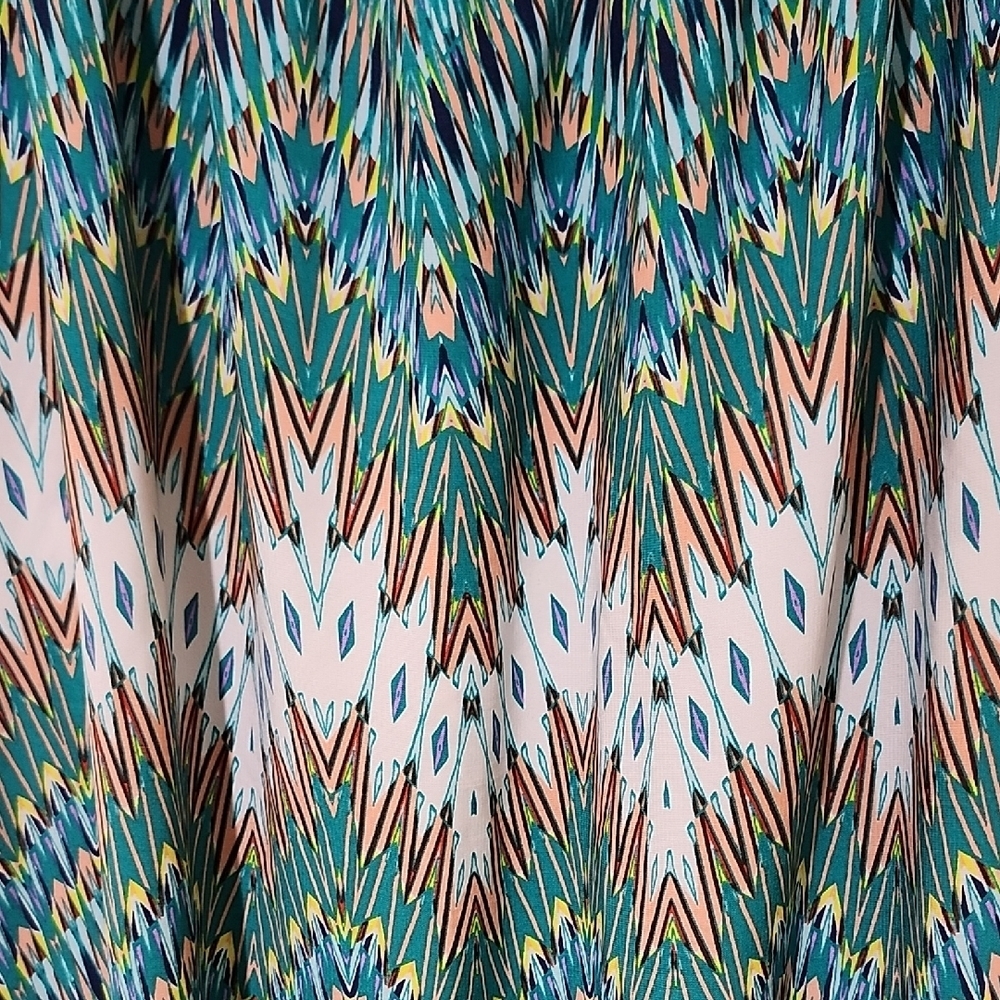 Elegant Multicolor Maxi Skirt - Picture 3 of 8